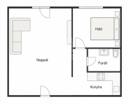 Budapest IX. kerület Lakás (csúsztatott zsalu)